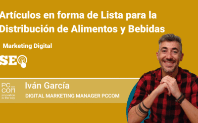 Tipo de plantillas para tu web. Artí­culos en forma de lista para la Distribución de Alimentos y Bebidas