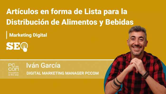 Tipo de plantillas para tu web. Artí­culos en forma de lista para la Distribución de Alimentos y Bebidas